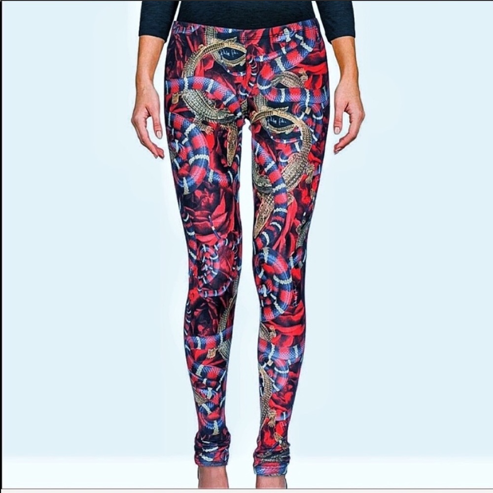 PHILIPP PLEIN snake leggings - Picture 3 of 8